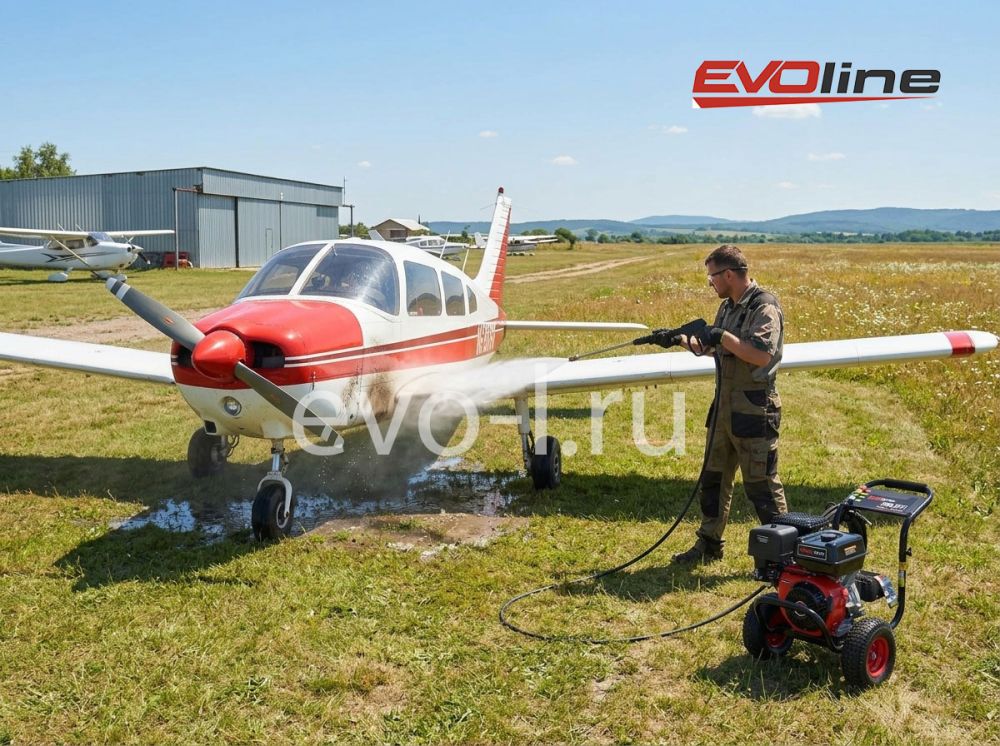 Принцип работы аппарата высокого давления EVOline Professional
