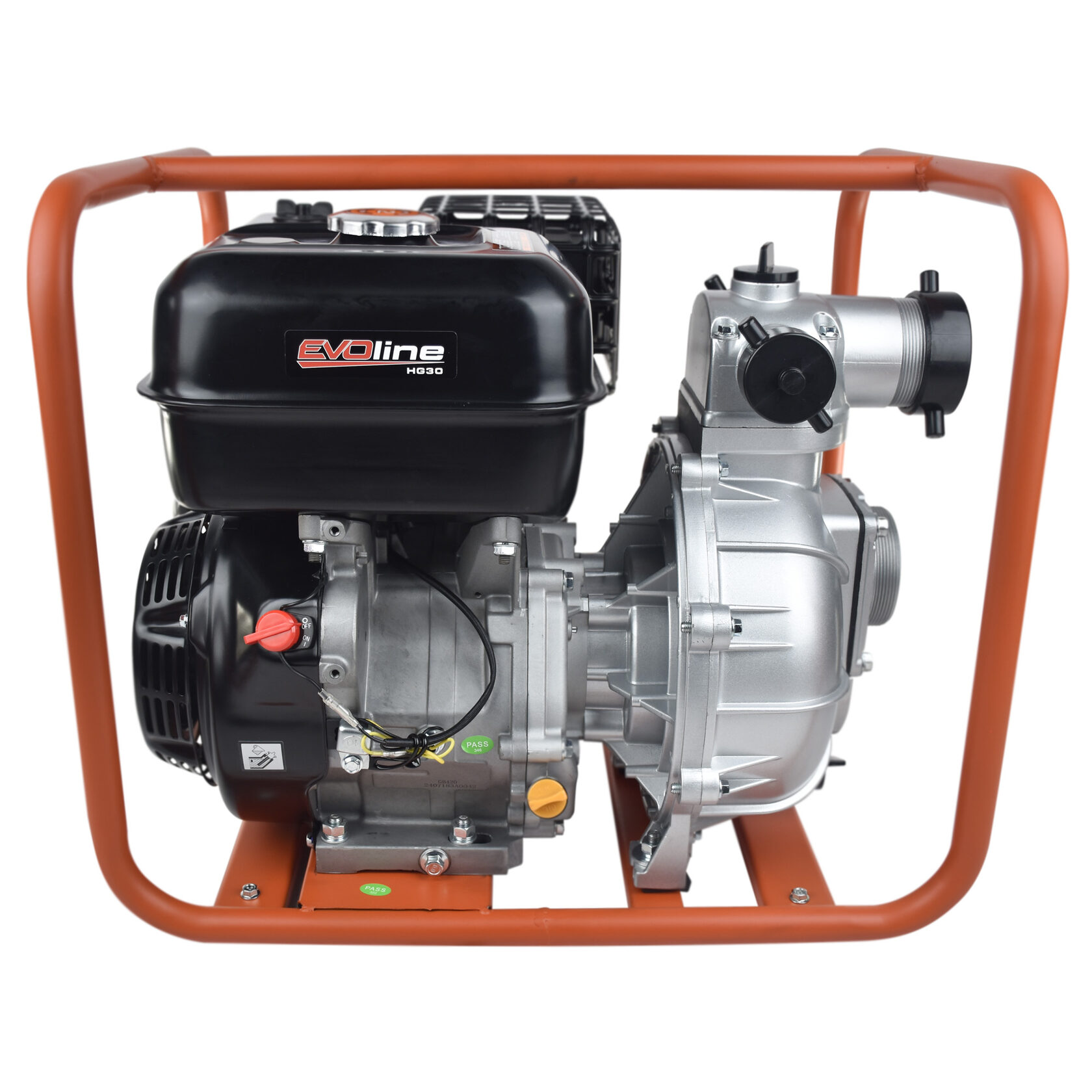 Мотопомпа бензиновая высоконапорная пожарная  EVOline HG 30 Zongshen