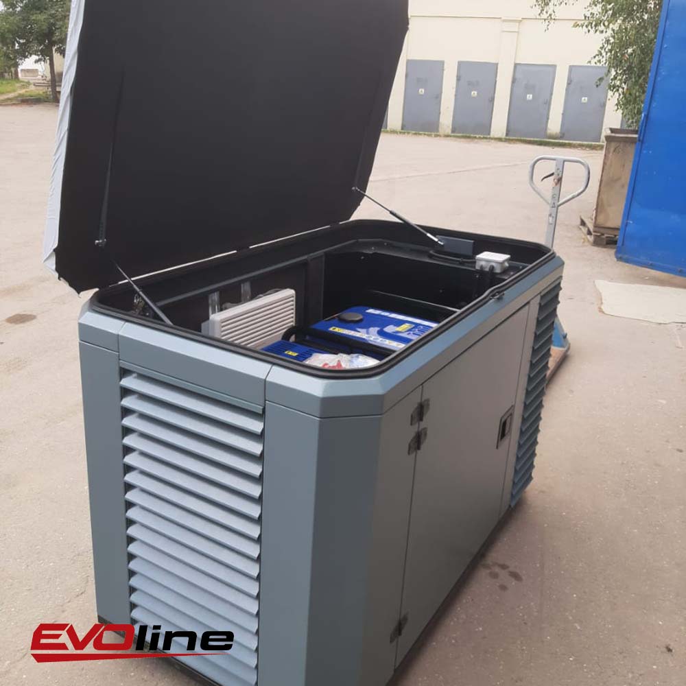 Бензиновый генератор в кожухе EVOline KB 6000 E Zongshen