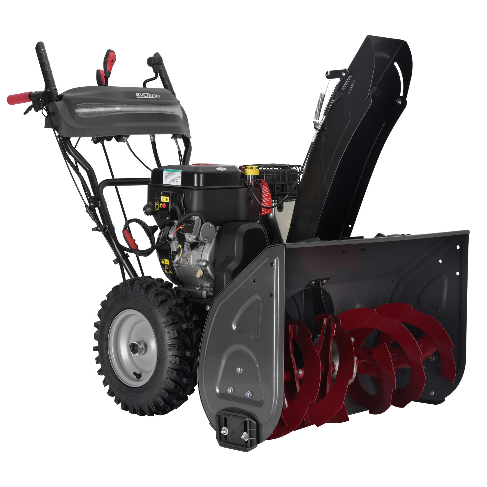 Самоходный бензиновый снегоуборщик EVOline SBG 760 BE двигатель Briggs&Stratton