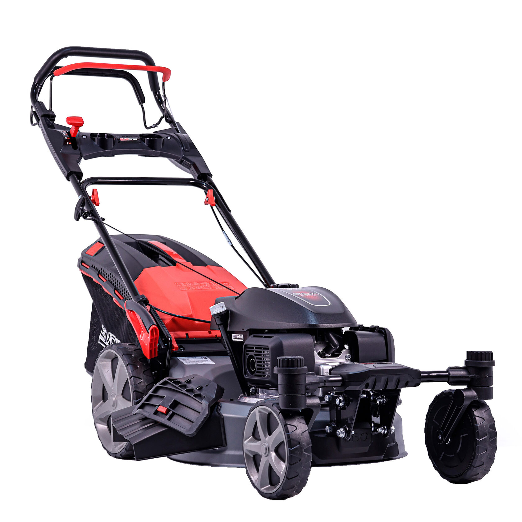 Газонокосилка бензиновая самоходная EVOline LMG 51 CVH TURN двигатель Honda