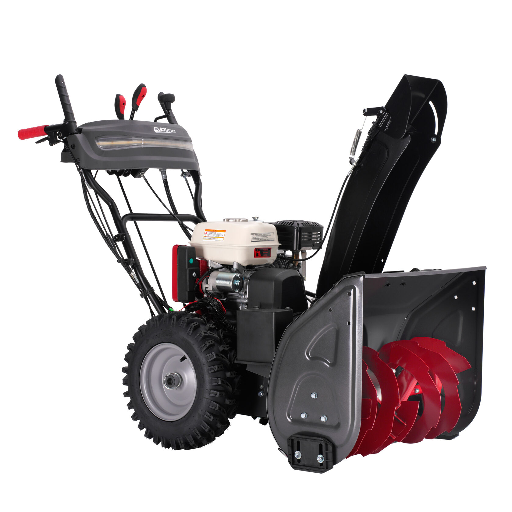 Самоходный бензиновый снегоуборщик EVOline SBG 610 HE двигатель Honda
